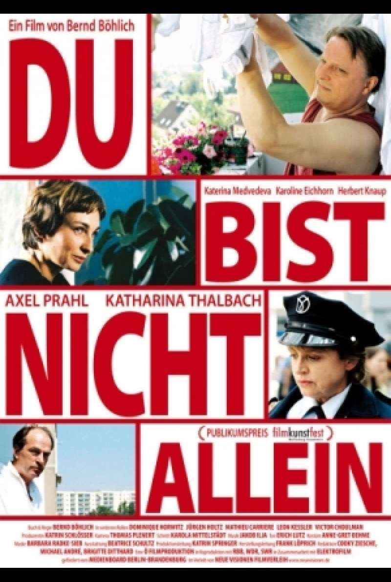 Filmplakat zu Du bist nicht allein von Bernd Böhlich