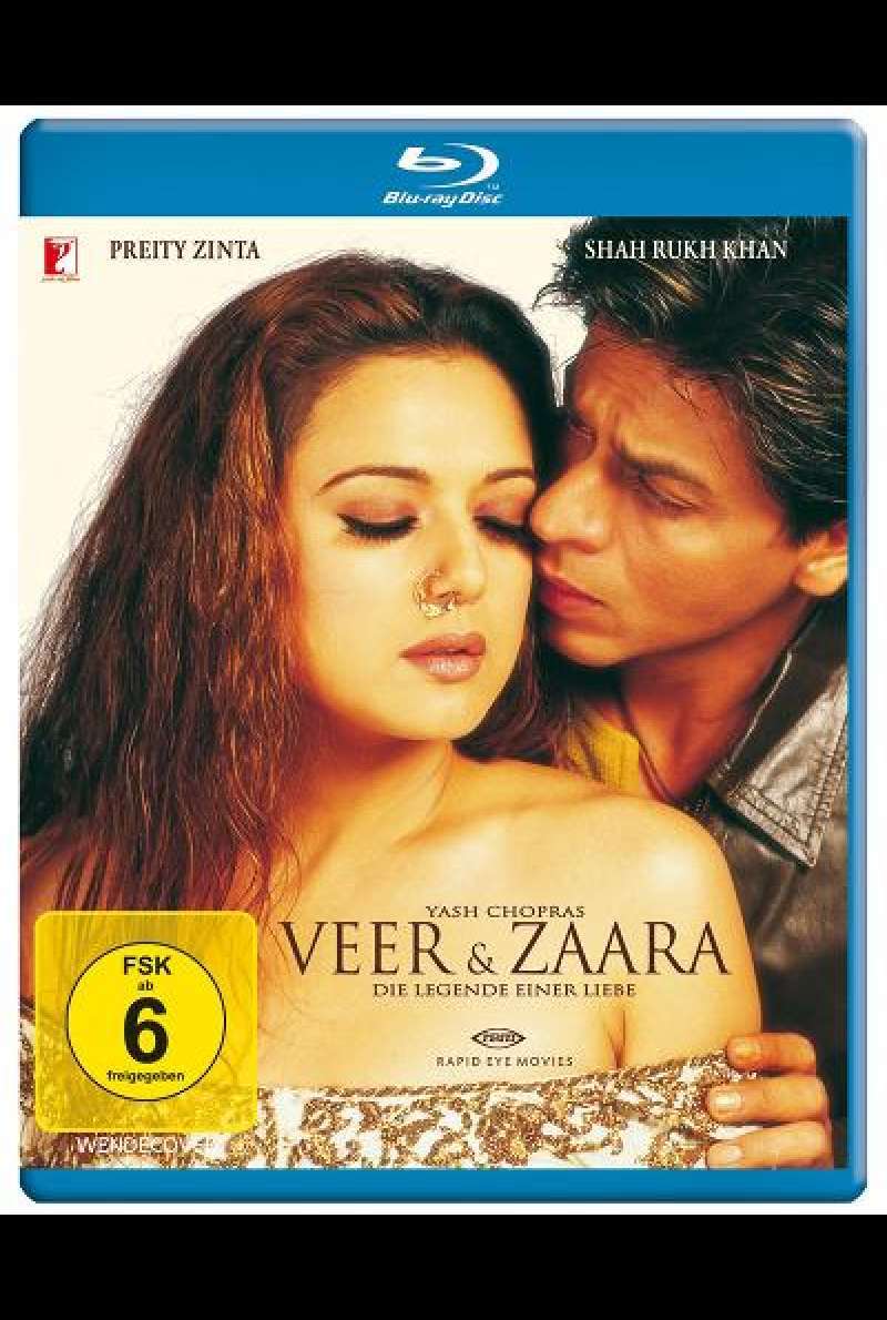 Veer und Zaara – Die Legende einer Liebe - Blu-ray Cover