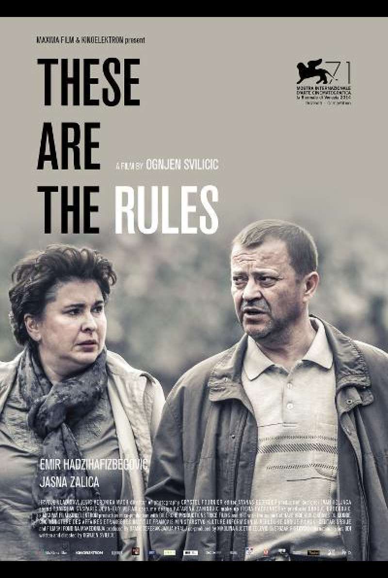 These Are The Rules von Ognjen Svilicic- Filmplakat (INT)