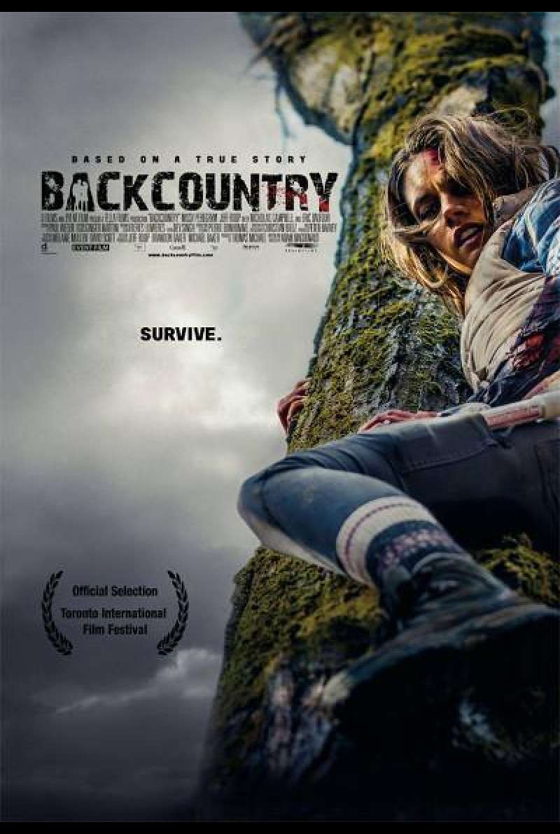 Backcountry von Adam MacDonald - Filmplakat (CA)