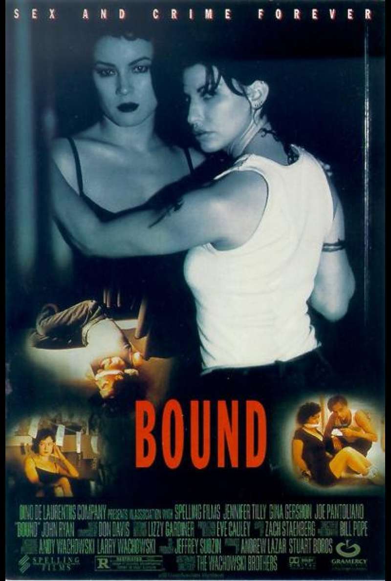 Bound - Gefesselt - Filmplakat (US)