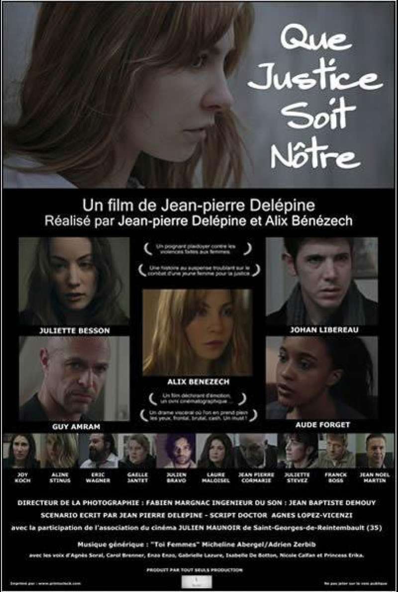 Que justice soit nôtre - Filmplakat (FR)