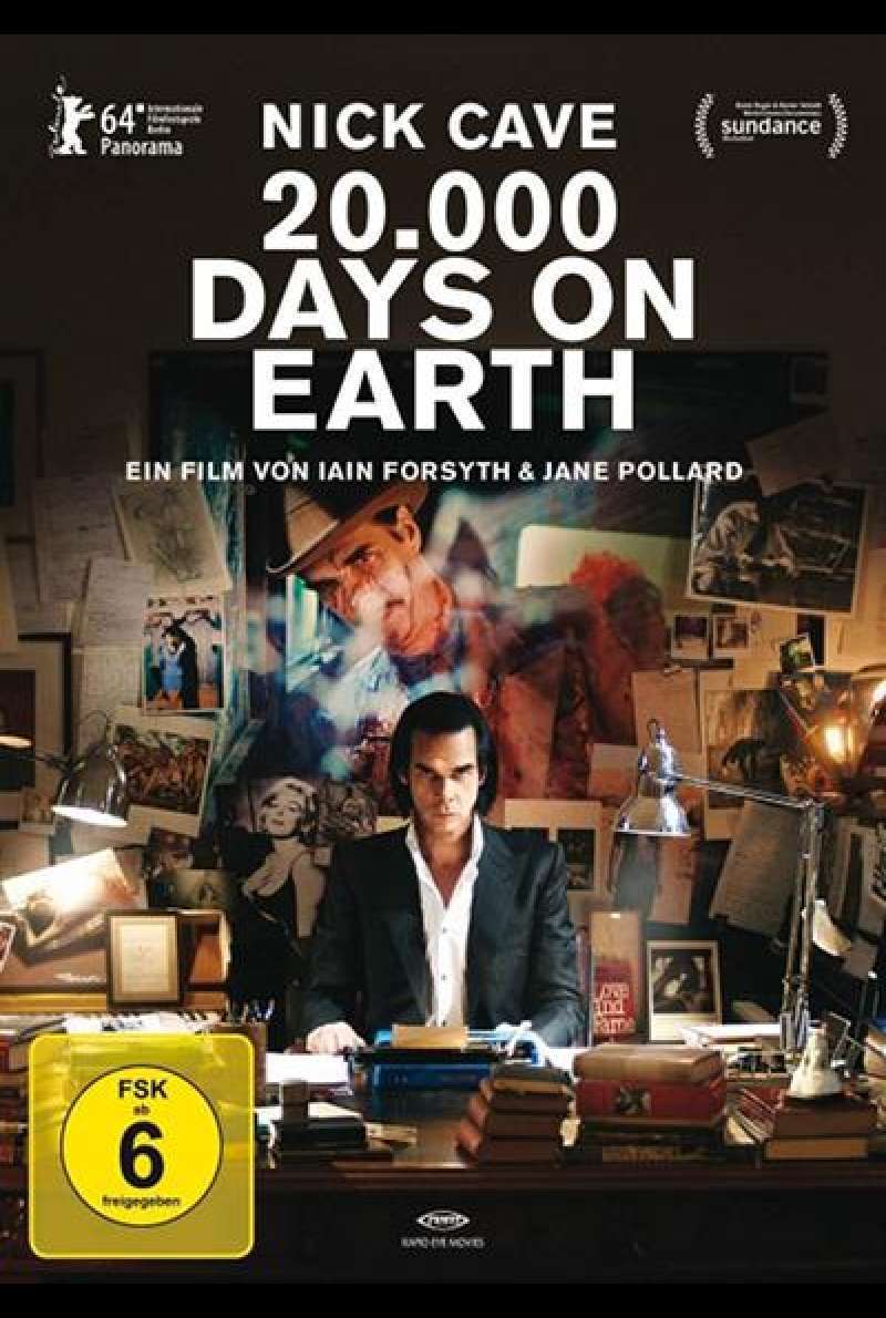 20,000 Days on Earth - DVD-Cover