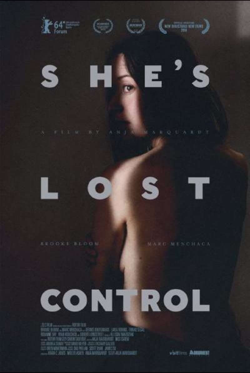 She's Lost Control - Filmplakat (INT)