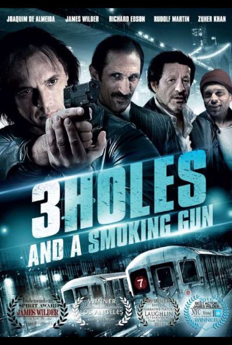 3 Holes and a Smoking Gun - Filmplakat (US)