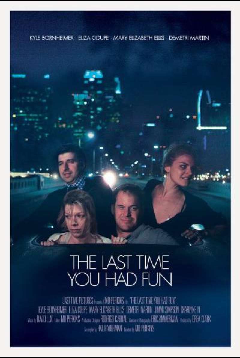 The Last Time You Had Fun - Filmplakat (US)