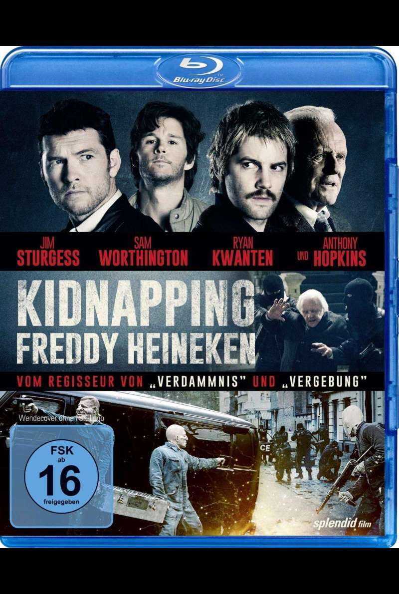 Kidnapping Freddy Heineken - Blu-ray-Cover