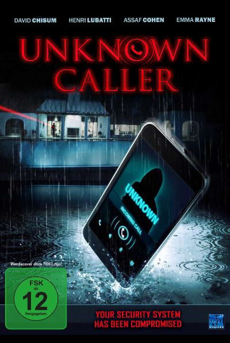 Unknown Caller - DVD-Cover