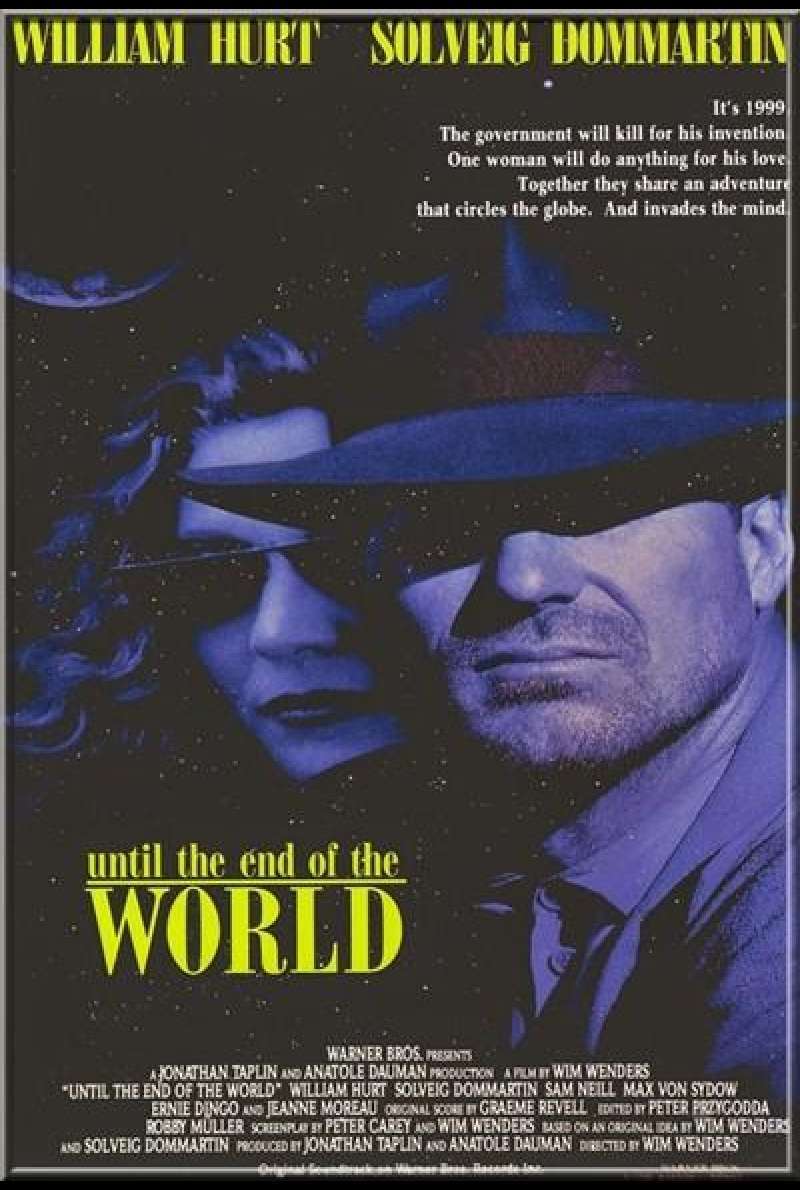 Bis ans Ende der Welt - Filmplakat (US)