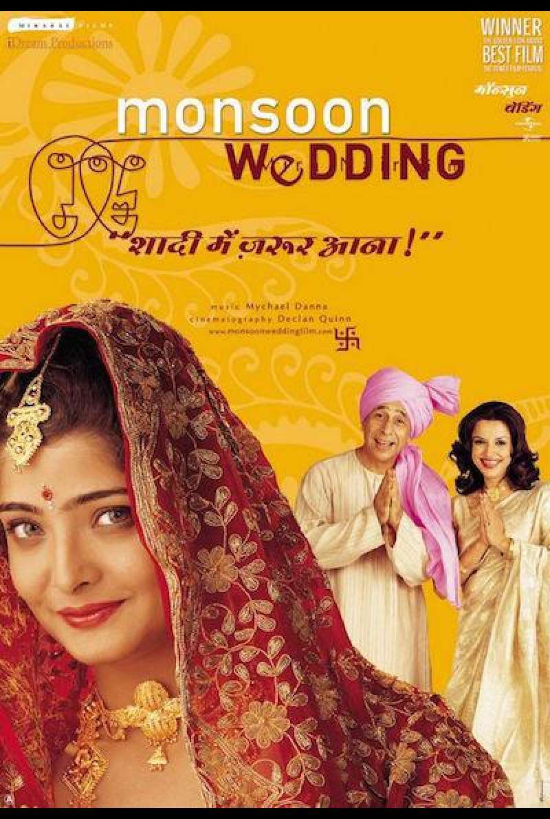 Monsoon Wedding - Filmplakat (INT)
