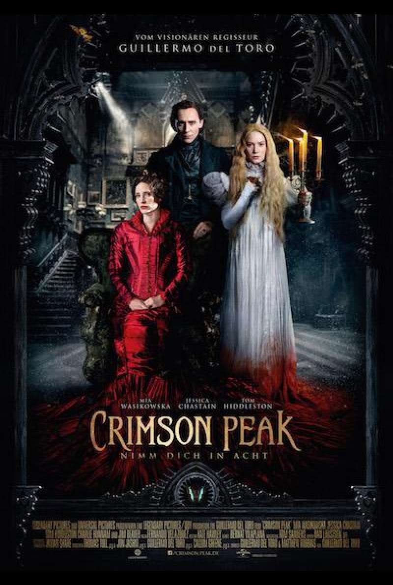 Crimson Peak von Guillermo Del Toro - Filmplakat