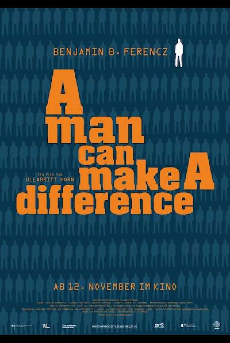 A Man Can Make a Difference von Ullabritt Horn - Filmplakat