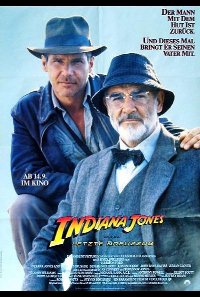 Indiana Jones und der letzte Kreuzzug - Filmplakat