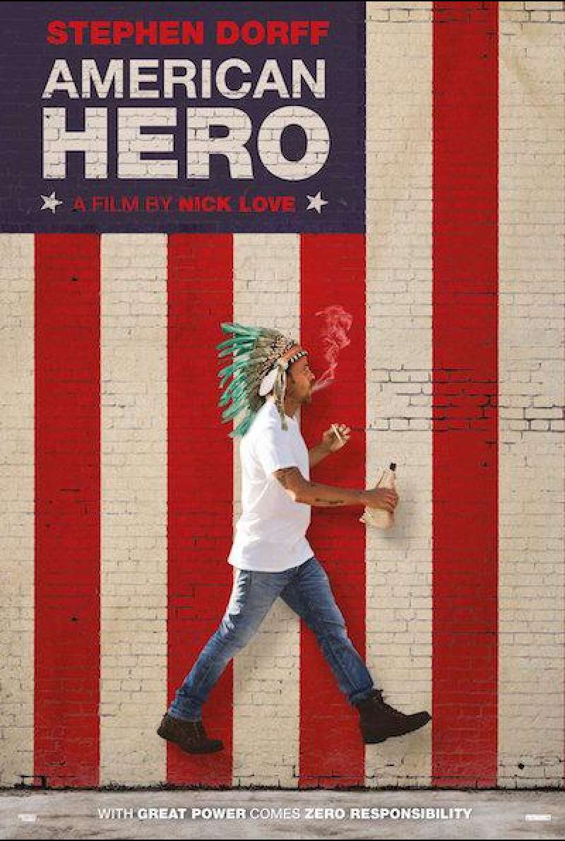 American Hero von Nick Love - Filmplakat (US)