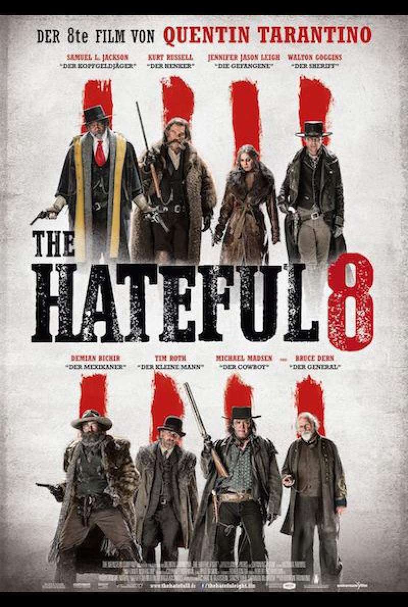 The Hateful Eight von Quentin Tarantino - Filmplakat