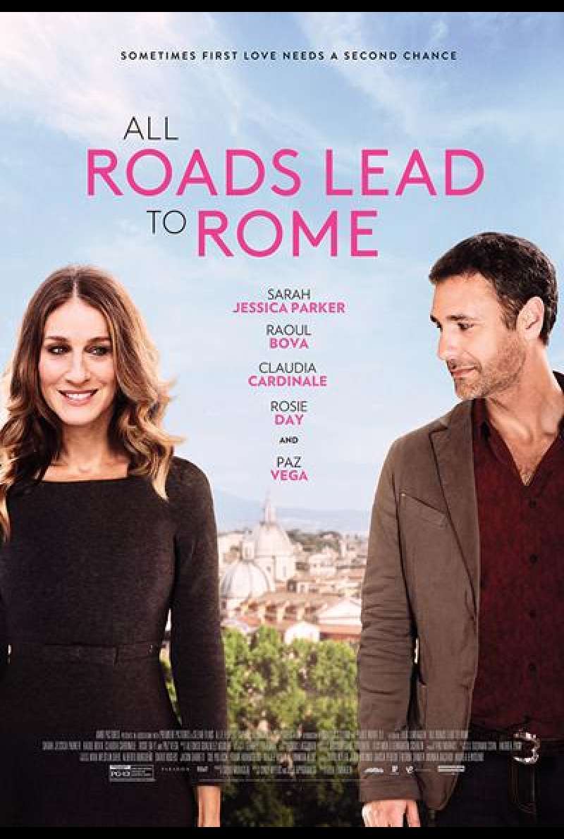 All Roads Lead to Rome - Filmplakat (US)