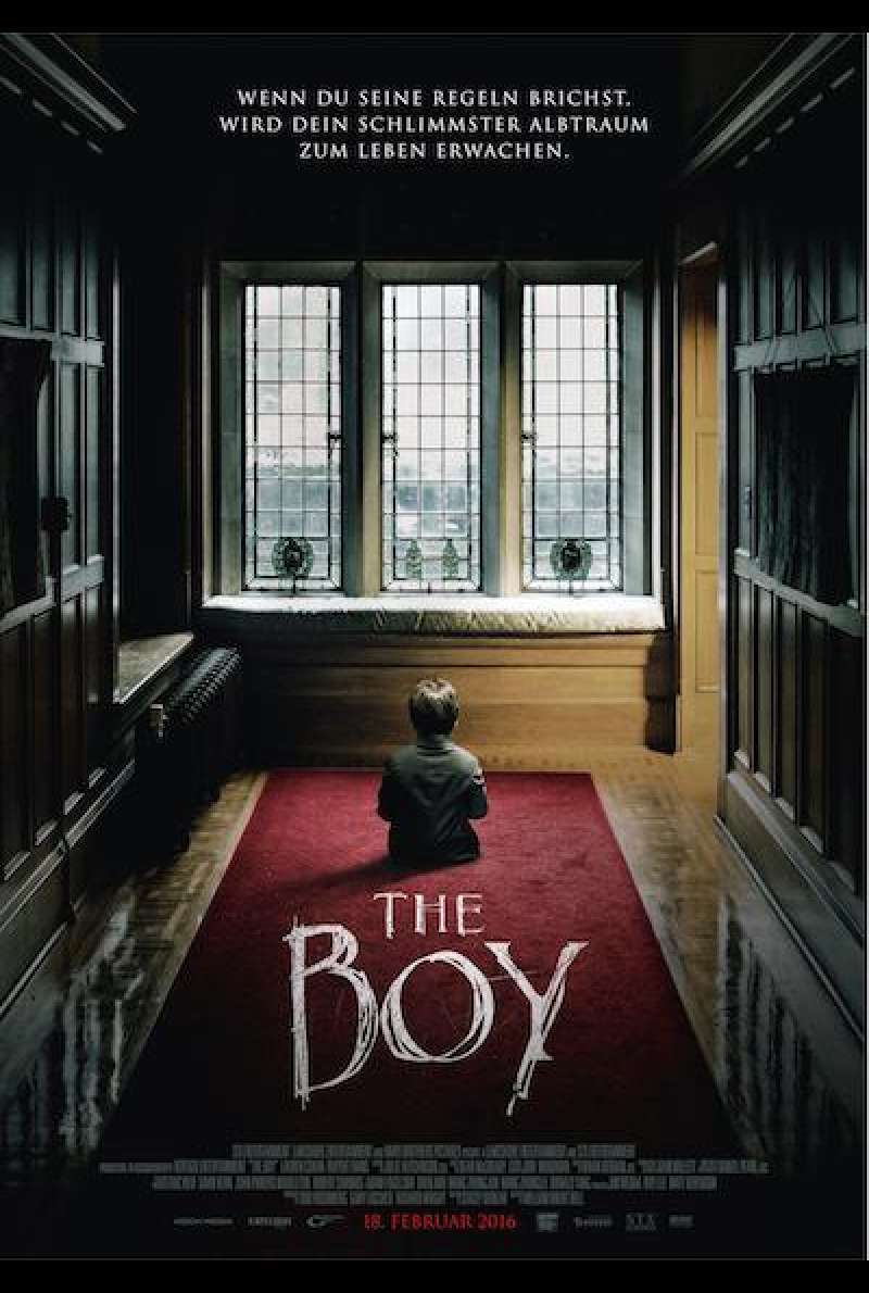 The Boy (2016) von William Brent Bell - Filmplakat