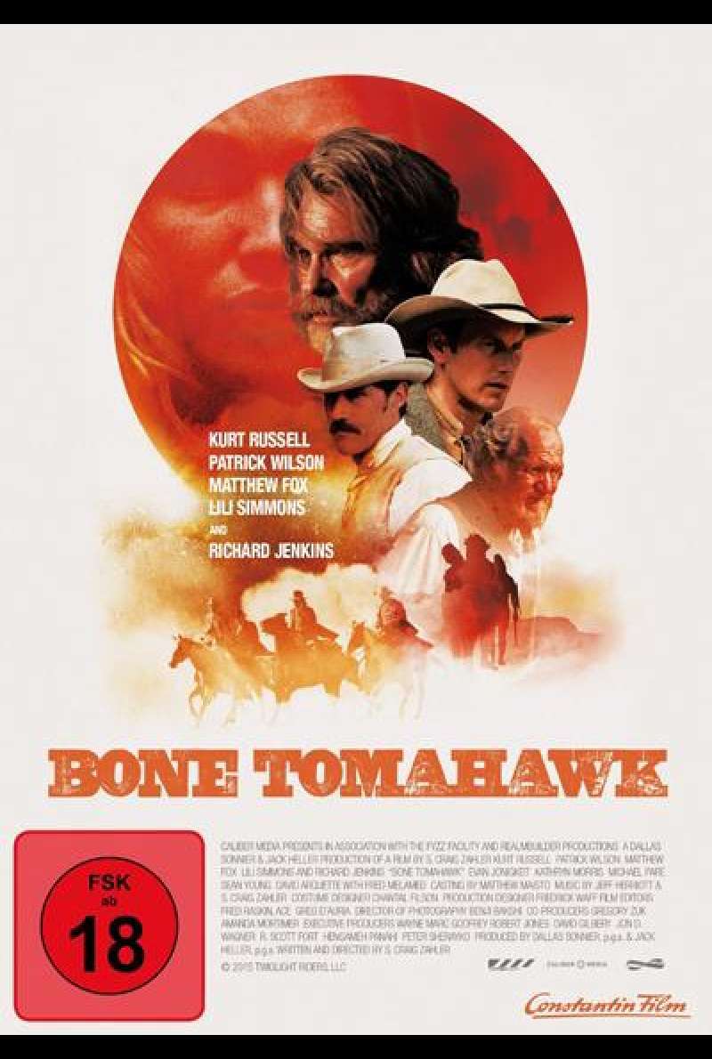 Bone Tomahawk - DVD Cover