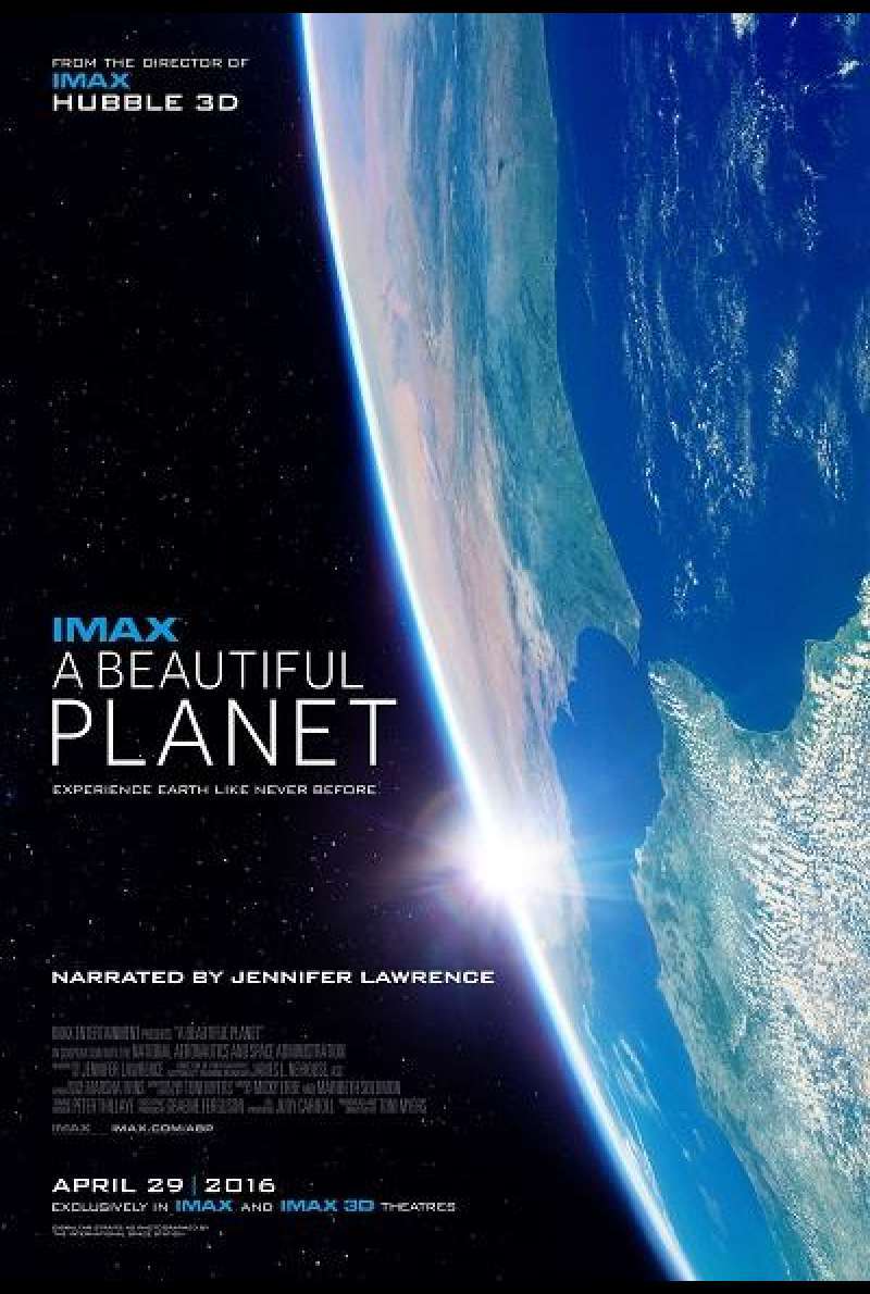 A Beautiful Planet - Filmplakat (US)