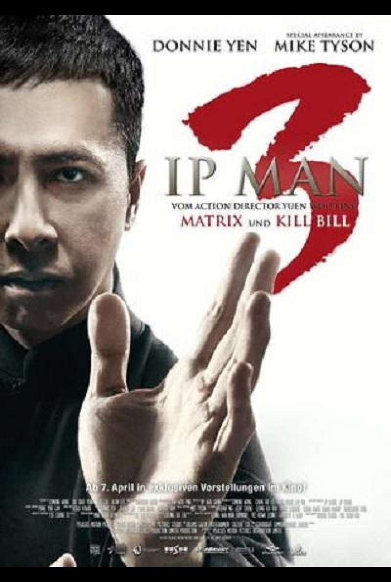 Ip Man 3 - Filmplakat