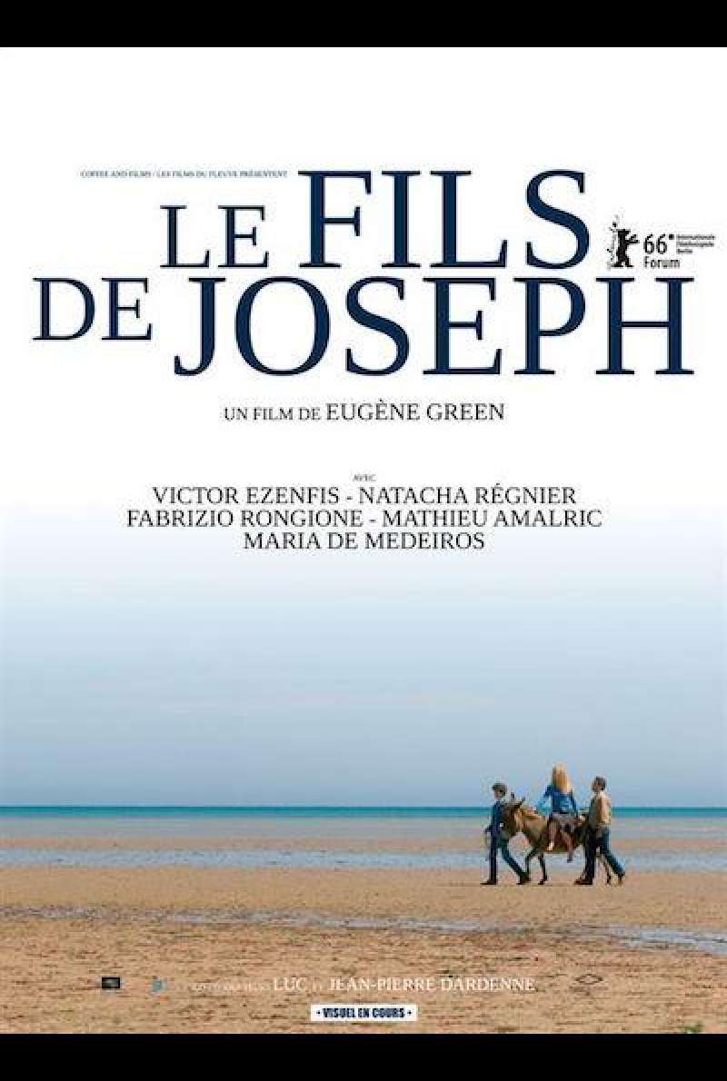 Le Fils de Joseph von Eugène Green - Filmplakat (FR)