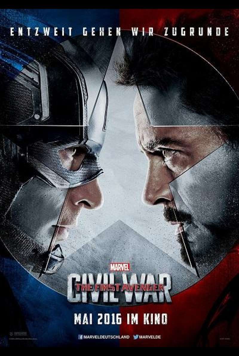 The First Avenger: Civil War - Filmplakat