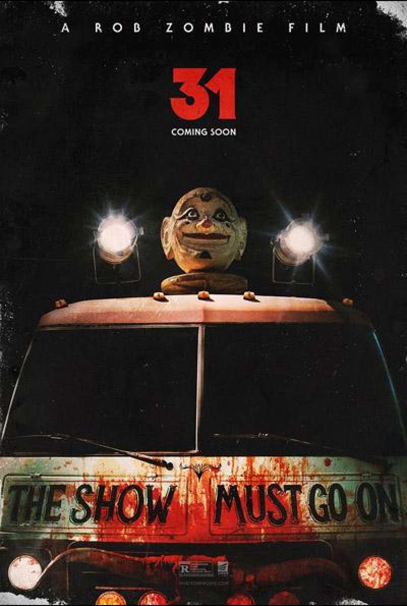 31 von Rob Zombie - Filmplakat (US)