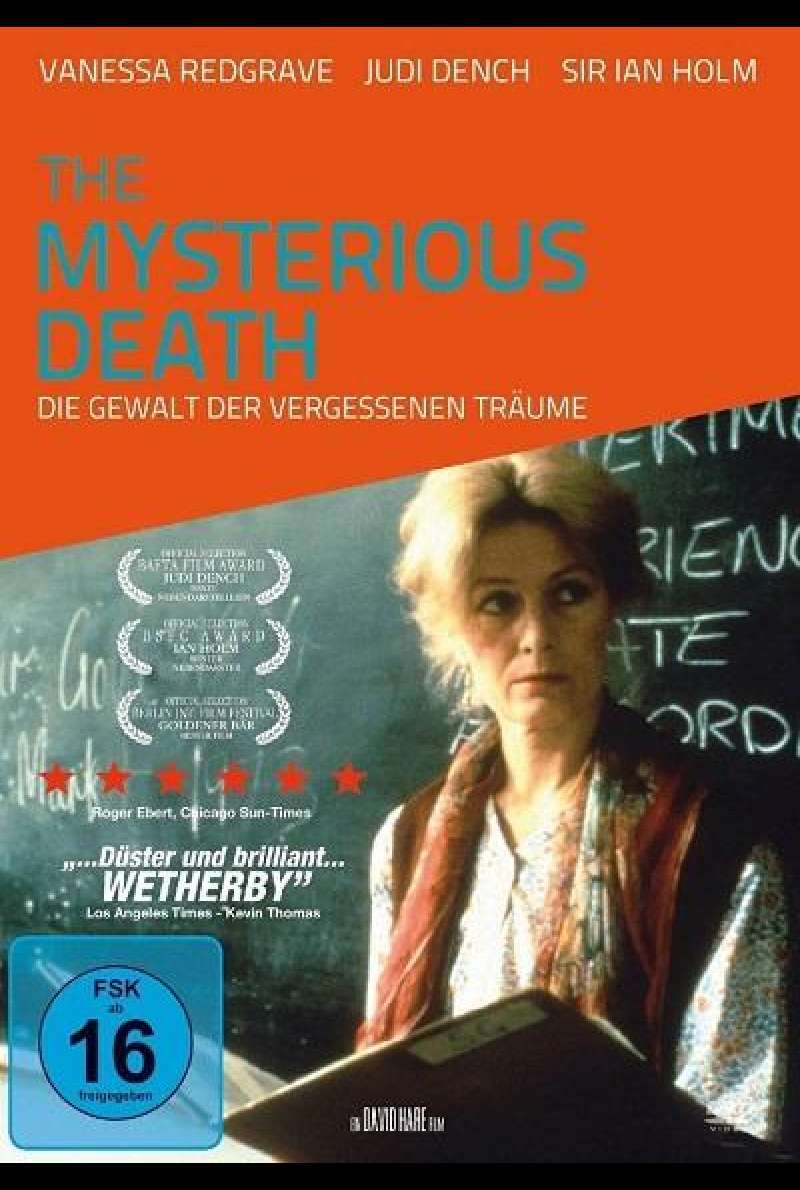 The Mysterious Death - Die Gewalt vergessener Träume - DVD-Cover