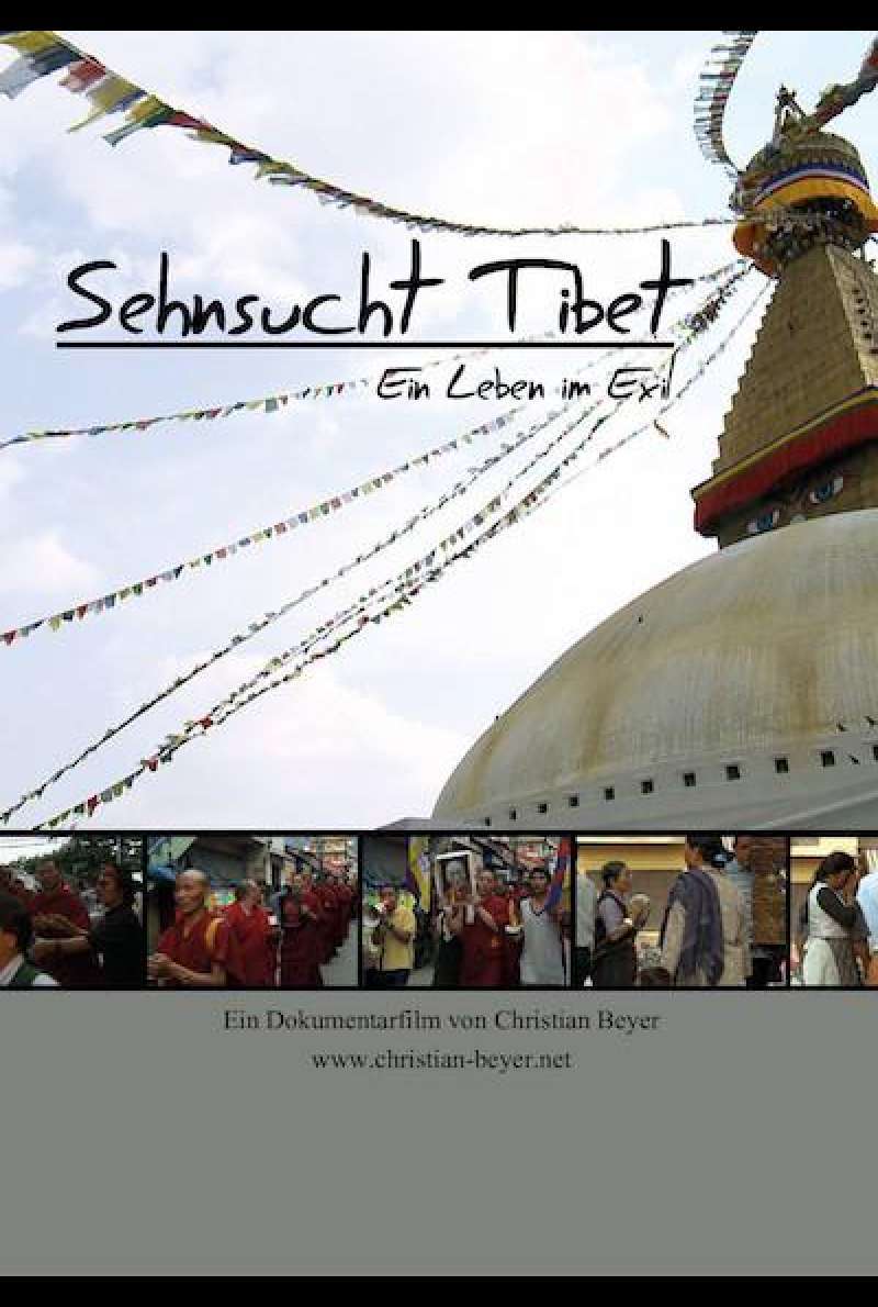 Sehnsucht Tibet - Ein Leben im Exil von Christian Beyer - Filmplakat