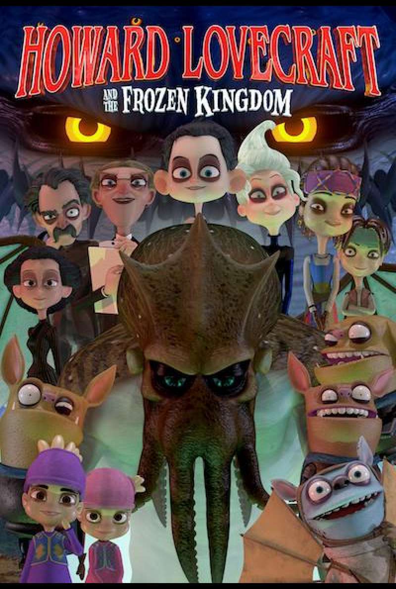 Howard Lovecraft and the Frozen Kingdom  von Sean Patrick O'Reilly - Filmplakat