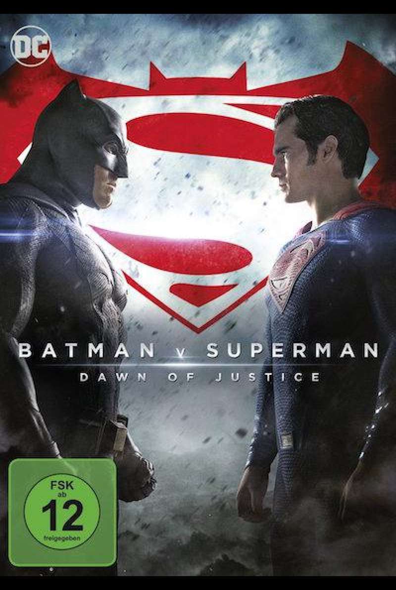 Batman v. Superman: Dawn of Justice von Zack Snyder - DVD-Cover