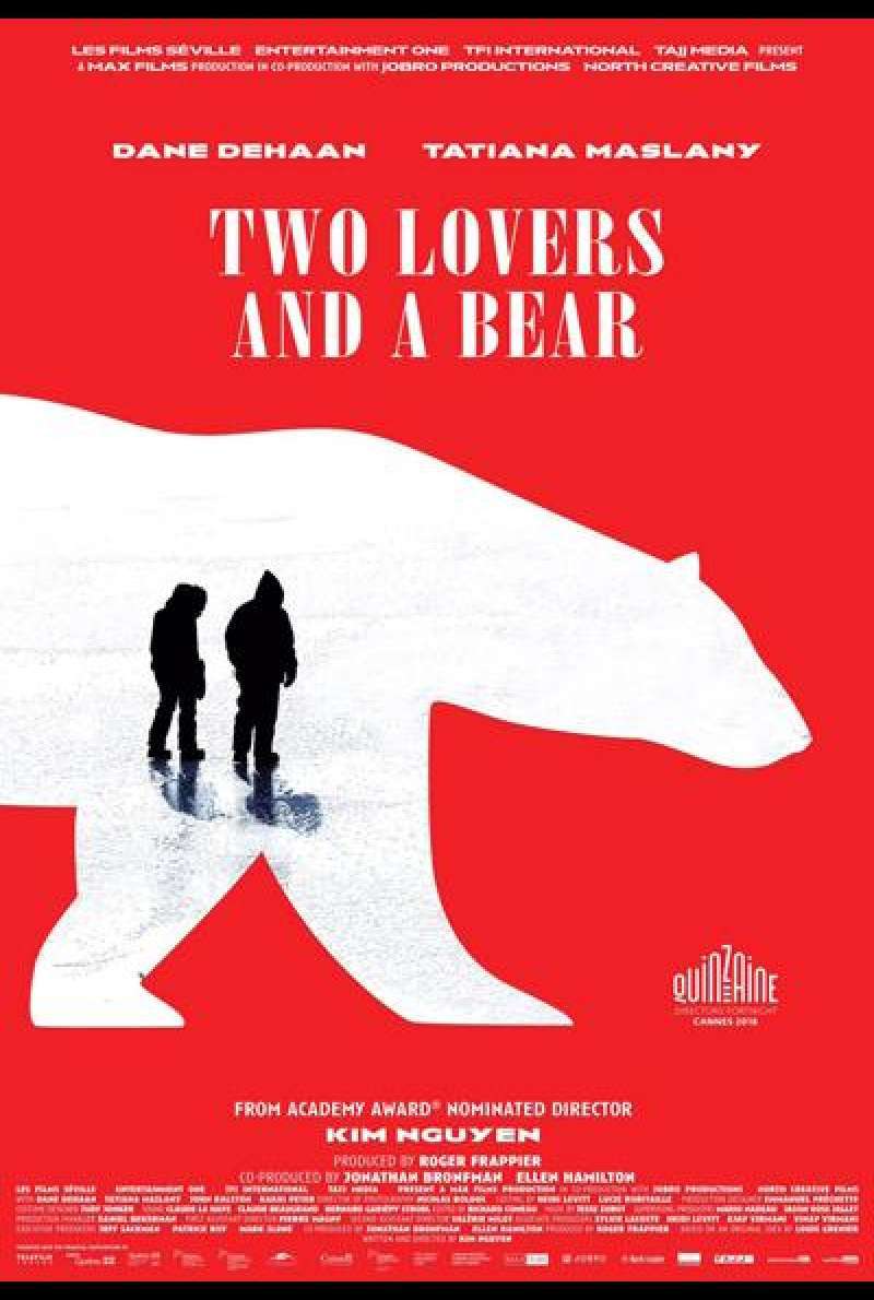 Two Lovers and a Bear von Kim Nguyen - Filmplakat
