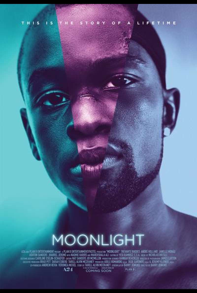 Moonlight von Barry Jenkins - Filmplakat