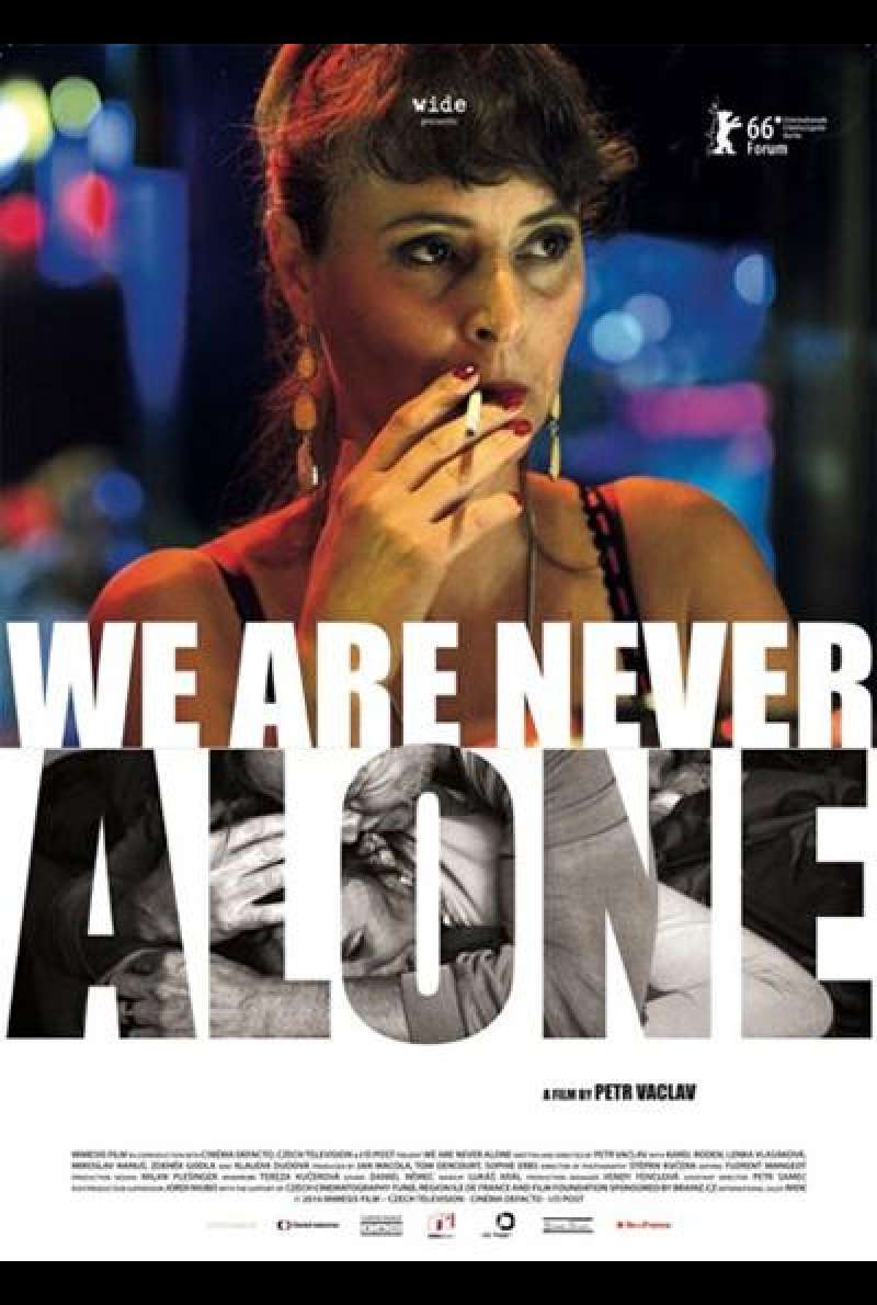 We Are Never Alone von Petr Vaclav - Filmplakat
