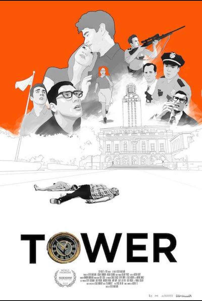 Tower (2016) von Keith Maitland - Filmplakat (US)