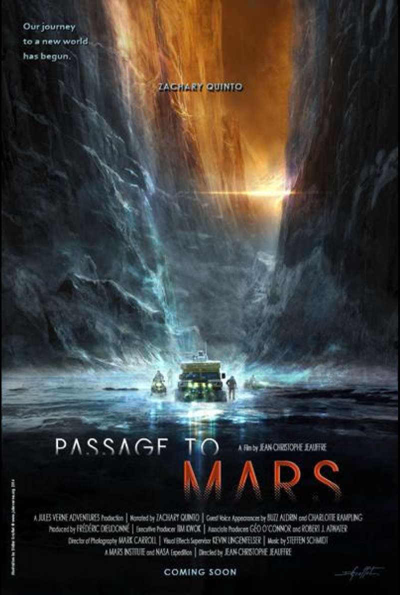 Passage to Mars von Jean-Christophe Jeauffre - Filmplakat