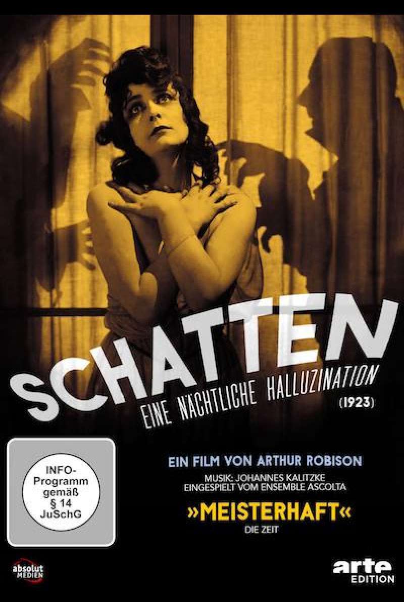 Schatten - Eine nächtliche Halluzination von Arthur Robison - DVD-Cover