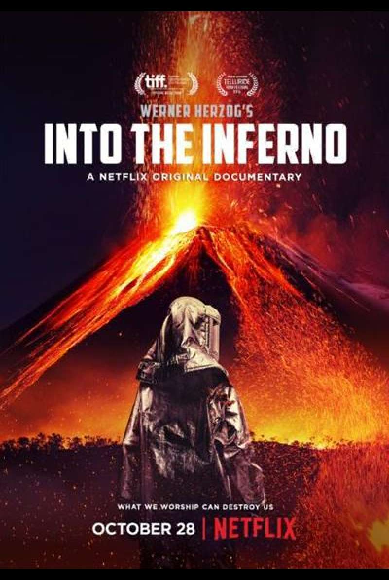 In den Tiefen des Infernos von Werner Herzog - Filmplakat
