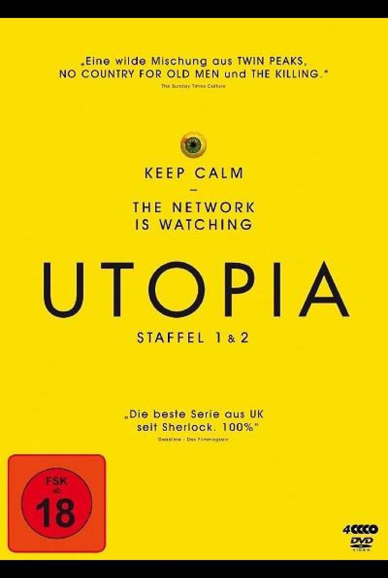 Utopia - Staffel 1 & 2 - DVD-Cover