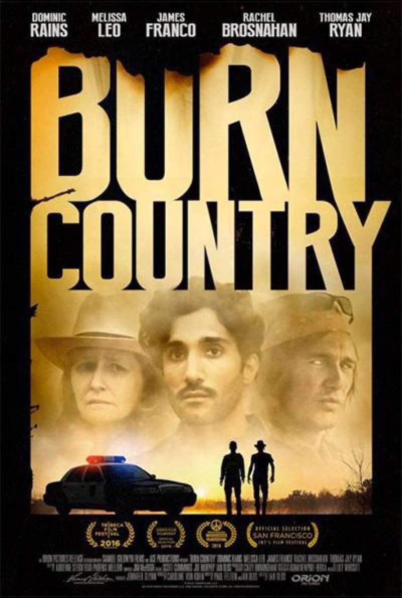 Burn Country von Ian Olds - Filmplakat