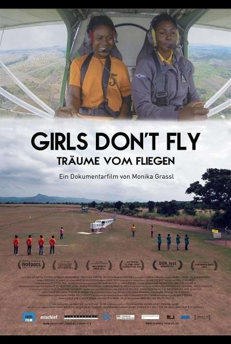 Girls Don't Fly - Träume vom Fliegen - Filmplakat