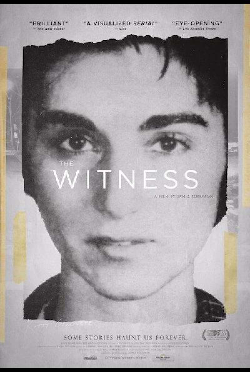 The Witness von James Solomon - Filmplakat (US)