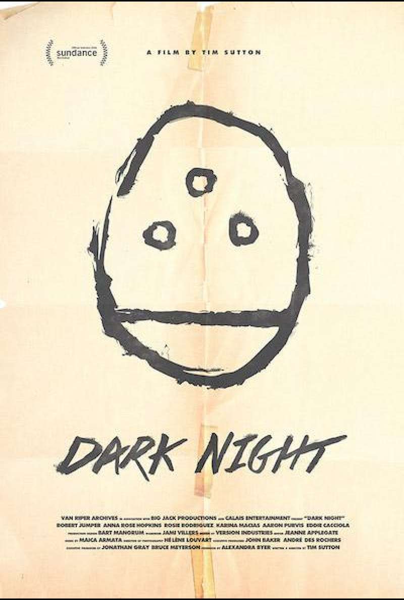 Dark Night von Tim Sutton - Filmplakat (US)