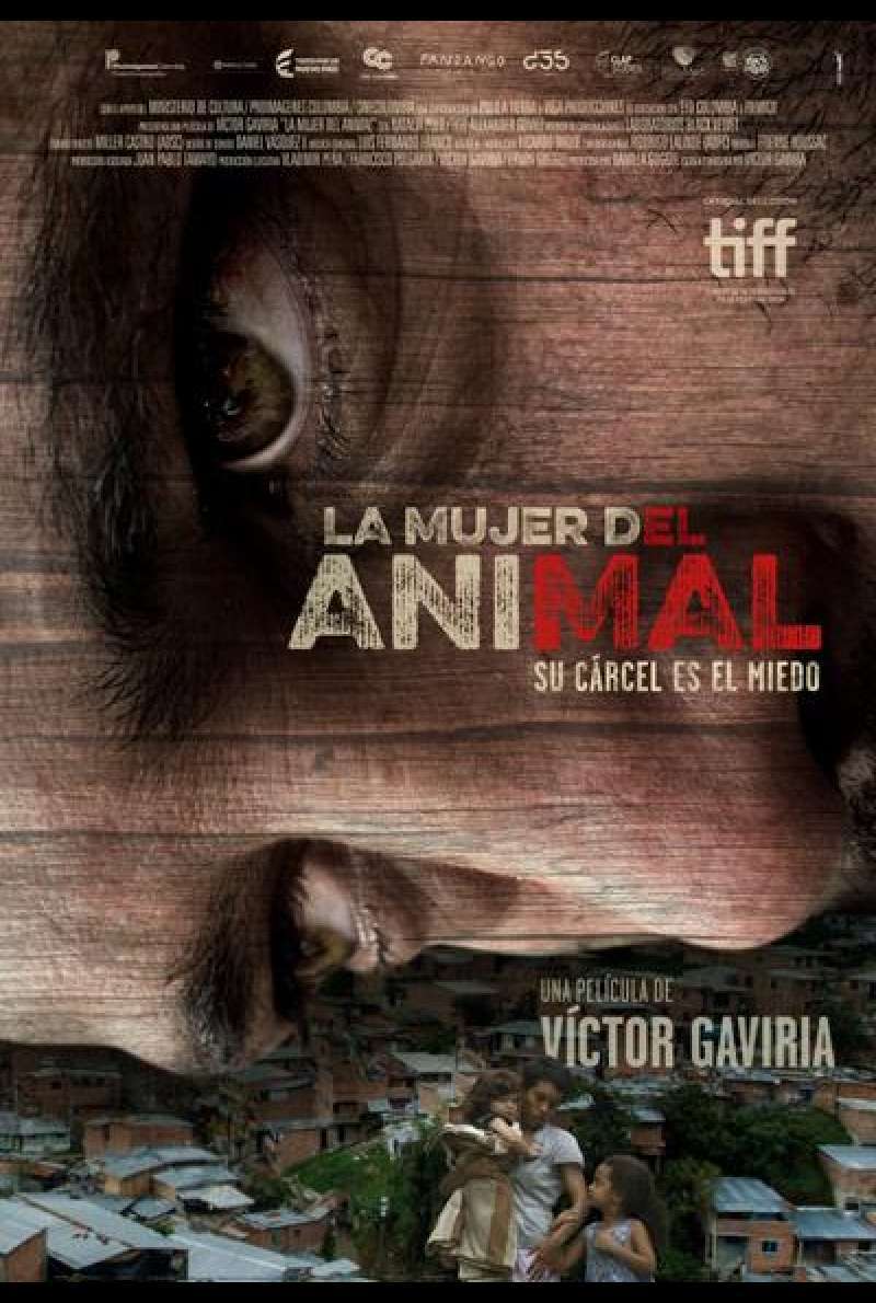 La Mujer del Animal von Victor Gaviria - Filmplakat