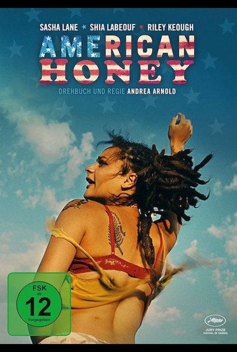 American Honey von Andrea Arnold - DVD-Cover