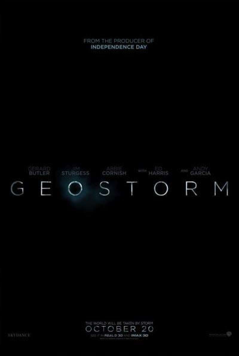 Geostorm von Dean Devlin - Filmplakat