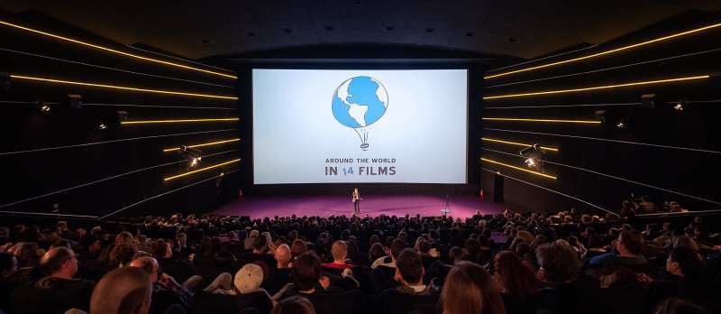 Eröffnungsgala AROUND THE WORLD IN 14 FILMS 2018 im Kino in der KulturBrauerei