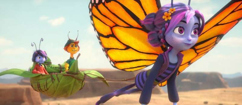 Filmstill zu Butterfly Tale - Ein Abenteuer liegt in der Luft (2023) von Sophie Roy