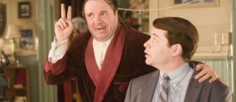 The Producers: Max Bialystock (Nathan Lane) und Leon Bloom (Matthew Broderick)