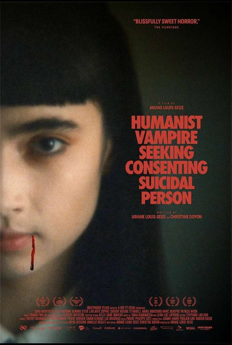 Filmplakat zu Humanist Vampire Seeking Consenting Suicidal Person (2023) von Ariane Louis-Seize